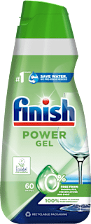 Gél do umývačky riadu Power 0 % Finish