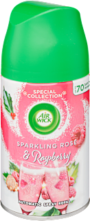 Fresh Matic légfrissítő utántöltő Rozé Pezsgő és Málna illattal		 Air Wick