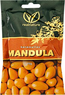 Karamellás mandula realnature