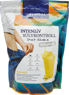 Intenzív súlykontroll Shake kollagénnel, vanília íz Interherb