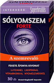 Sólyomszem Forte kapszula, fekete áfonya kivonattal Interherb