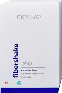 Active Fibershake csokolédé ízesítéssel, 7 adag  activé
