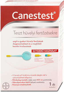 Teszt hüvelyi fertőzésekre Canestest