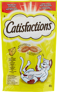 Snack per gatti con formaggio Catisfactions