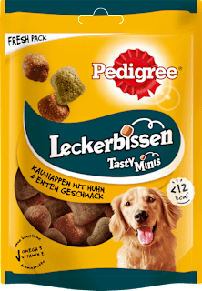 Hundeleckerli Leckerbissen Kauhappen mit Huhn Pedigree