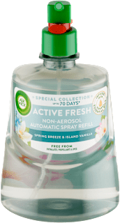 ACTIVE FRESH dopuna za osveživač prostora - SPRING BREEZE & ISLAND VANILLA  AIRWICK