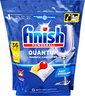 Quantum Lemon mosogatógép tabletta Finish