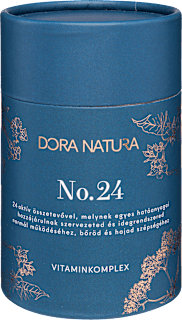 No.24 vitaminkomplex, szépségvitamin, 60db lágyzselatin kapszula + 60db filmtabletta DORA NATURA