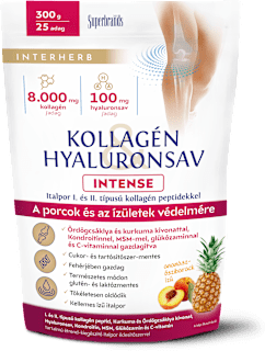 Kollagén és Hyaluronsav INTENSE italpor, porcok és az ízületek védelmére Interherb