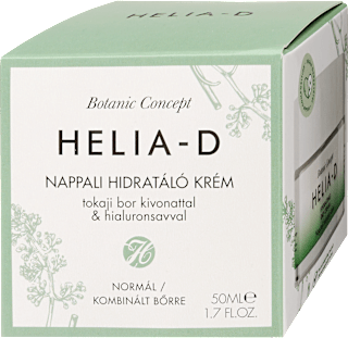 Botanic concept arckrém, hidratáló normál bőrre HELIA-D