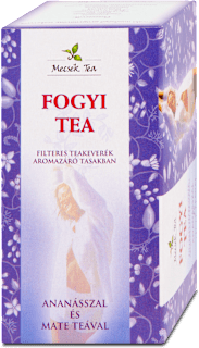 Fogyi tea ananásszal és mate teával Mecsek