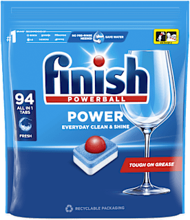 Power tablete za strojno pranje posuđa Finish