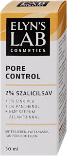 Arcszérum, Pore Control, 2% szalicilsavval Elyn's Lab