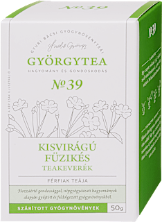 Kisvirágú füzikés teakeverék, Férfiak teája GYÖRGYTEA