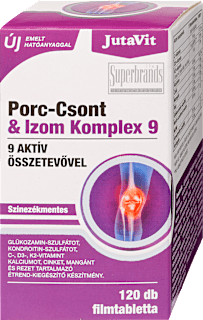 Porc-Csont-Izom Komplex 9 tabletta JutaVit