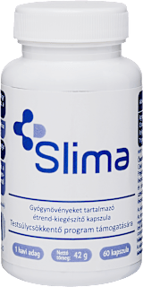 Slima gyógynövényeket tartalmazó kapszula Slima