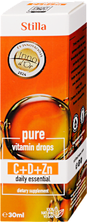 Stilla C+D+Zn Pure vitamin csepp Stilla