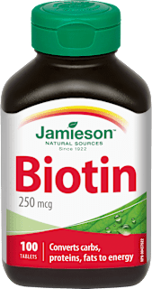 Tablety Biotin 250 mcg Jamieson