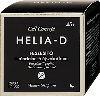 Éjszakai arckrém Cell concept, ránctalanító 45+ HELIA-D