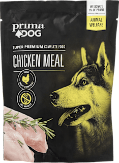 Karma dla psa, danie z kurczakiem prima DOG