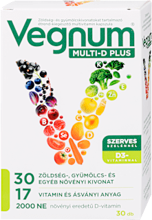 Multi-D Plus multivitamin Vegnum