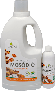 Mosódió gél + mosóparfüm narancsolajjal Dr. M