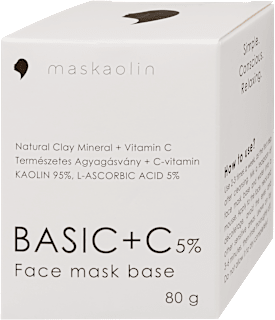 Arcpakolás BASIC+C, 5% C-vitaminnal Maskaolin