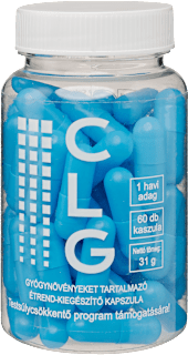 Gyógynövényeket tartalmazó kapszula  CLG