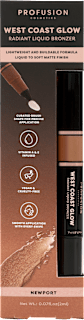 West Coast Glow bronzer lichid Newport PROFUSION COSMETICS