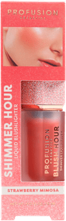 tekutá tvářenka Shimmer Hour Strawberry Mimosa PROFUSION COSMETICS