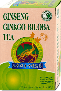 Ginseng+ gingko biloba zöld tea 20x3g DR CHEN PATIKA