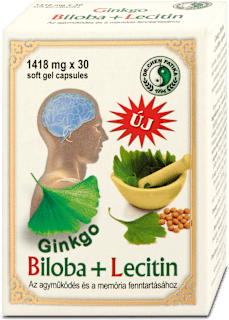 Ginkgo biloba +lecitin kapszula DR CHEN PATIKA