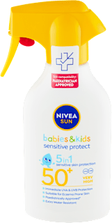 dětský sprej na opalování Sensitive Protect OF50+ NIVEA SUN