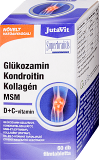 Glükozamin, kondroitin, kollagén és MSM étrend-kiegészítő JutaVit