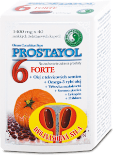 Kapsuly na zachovanie zdravia prostaty Prostayol 6 Forte Dr. Chen Patika