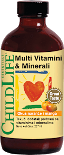 Multi Vitamini i Minerali CHILD LIFE