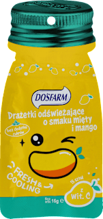 Drażetki odświeżające mięta i mango Dosfarm