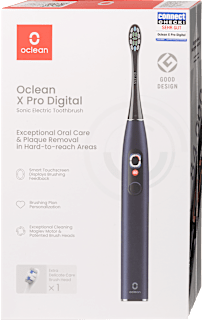 Elektromos fogkefe X pro digital kék színben Oclean
