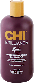 Šampón na poškodené vlasy Brilliance Optimum Moisture Chi