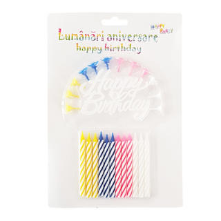 Lumânări aniversare Happy Birthday SAV COM