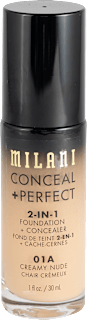 Conceal + Perfect 2-in-1 tekući puder – 01A Creamy Nude MILANI