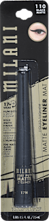 Tekoče črtalo za oči Stay put Matte, 110 Black Matte MILANI
