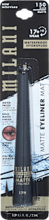 Tekoče črtalo za oči Stay put Matte Waterproof, 150 Black Matte MILANI