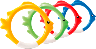 Wasserspielzeug Kinder Underwater Fish Rings keine Marke