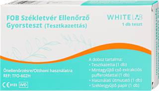 FOB székletvér ellenőrző gyorsteszt WHITELAB