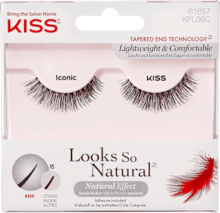 umělé řasy Looks So Natural Iconic KISS