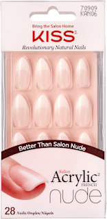 Salon Acriylic French Nude umjetni nokti – Sensibility, 28 kom.