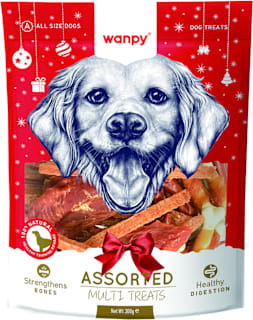 Dopolnilna hrana za pse – izbor prigrizkov s piščancem wanpy