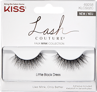 LASH COUTURE gene false Little Black Dress KISS