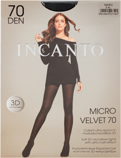 MICRO VELVET 70 DEN crne - veličina 5 INCANTO